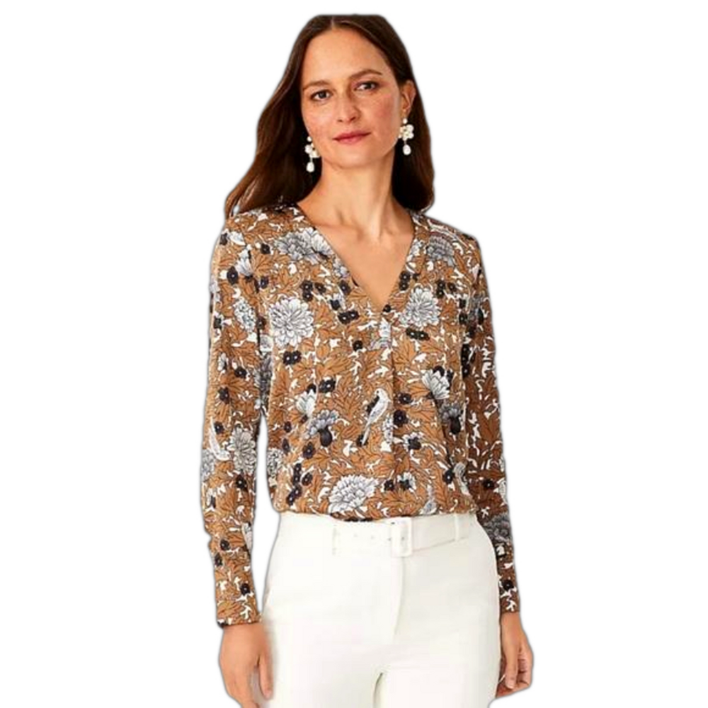 Ann Taylor XL long sleeve blouse NWT SOLD OUT